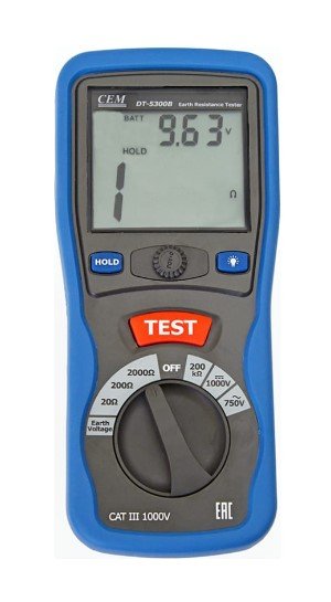 Измеритель сопротивления заземления CEM DT-5300B в Санкт-Петербурге