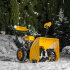 Бензиновая снегоуборочная машина SBM 610, 212 cc, ручной старт, фара Denzel в Санкт-Петербурге