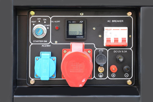 Дизель генератор TSS SDG 8000EH3A в кожухе МК-2.1 в Санкт-Петербурге