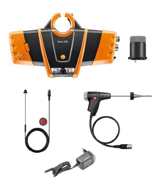 Базовый комплект testo 330i для анализа дымовых газов в Санкт-Петербурге