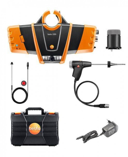 Расширенный комплект testo 330i для анализа дымовых газов в Санкт-Петербурге