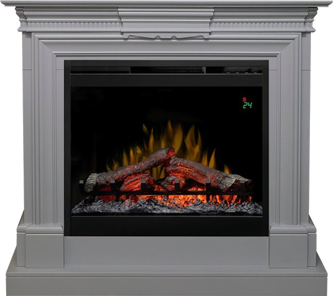 Каминокомплект Chelsea - Grey с очагом Symphony 26'' DF2624L-INT в Санкт-Петербурге