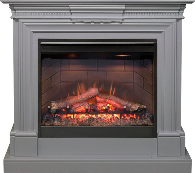 Каминокомплект Chelsea - Grey с очагом Symphony 26'' DF2608-INT в Санкт-Петербурге