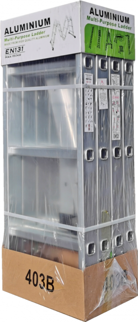 Лестница трансформер алюминиевая 4x3 TM-503 ПРОФФ в Санкт-Петербурге