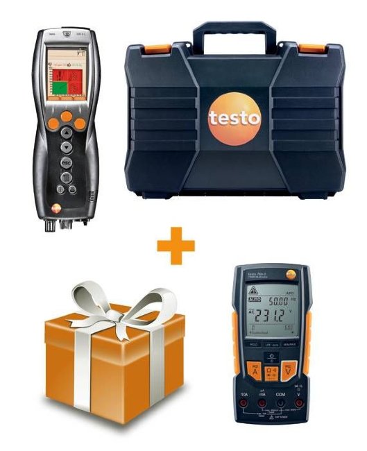 Комплект testo 330-2 LL + Мультиметр testo 760-2 с магнитным креплением в Санкт-Петербурге