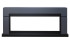 Каминокомплект Lindos Graphite Grey (линейный) с очагом Vision 60 LED в Санкт-Петербурге