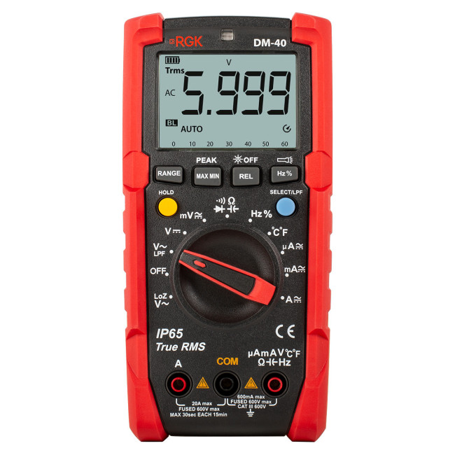 Мультиметр RGK DM-40 в Санкт-Петербурге