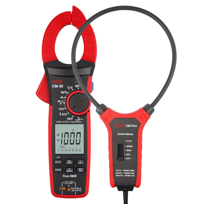 Токоизмерительные клещи RGK CM-30 + Токовый датчик RGK CM-Flex в Санкт-Петербурге