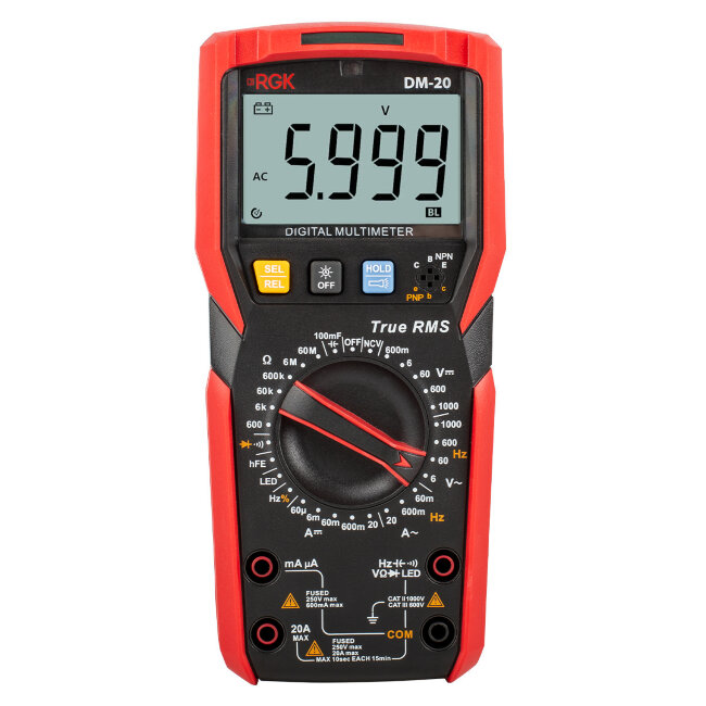 Мультиметр RGK DM-20 в Санкт-Петербурге