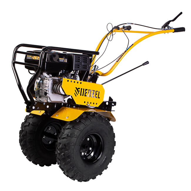 Мотоблок DPT-370-PRO, 7 л.с, ременное сцепление, ширина 90 см, глубина 35 см, фрез 3 х 4, ШОМ, передачи 4В/2Н Denzel в Санкт-Петербурге