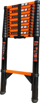 Лестница телескопическая 3,1 м TM-1031С (углеродистая сталь)