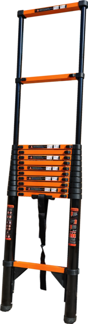 Лестница телескопическая 3,1 м TM-1031С (углеродистая сталь) в Санкт-Петербурге