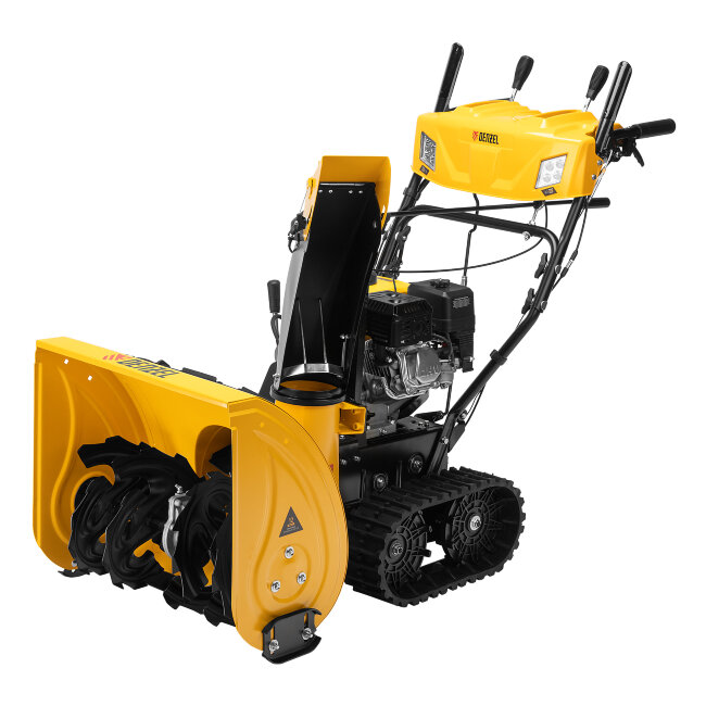 Бензиновая снегоуборочная машина SBM 610DT PRO, 212cc, гусеницы, эл.старт, блок. дифф. Denzel в Санкт-Петербурге
