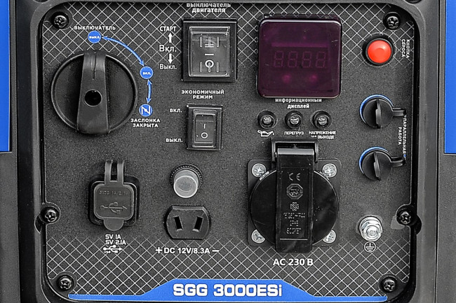 Бензогенератор инверторный SGG 3000ESi (Запуск с кнопки) в Санкт-Петербурге