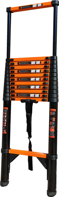 Лестница телескопическая 5м TM-1051С (углеродистая сталь) в Санкт-Петербурге