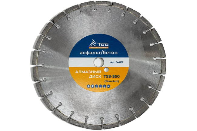 Алмазный диск ТСС-350 асфальт/бетон (Standart) в Санкт-Петербурге
