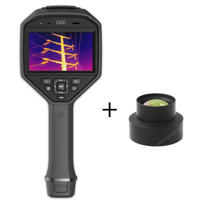 Тепловизор HIKMICRO G60 в комплекте с дополнительным объективом HM-G605-LENS + поверка в Санкт-Петербурге