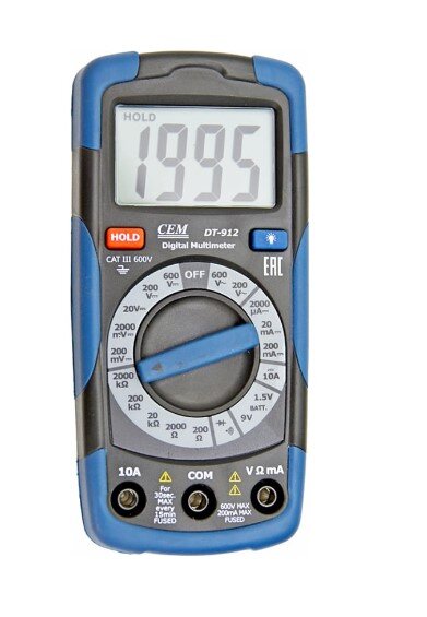 Цифровой мультиметр CEM DT-912 в Санкт-Петербурге