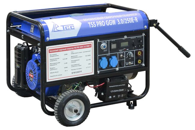 Бензиновый сварочный генератор TSS PRO GGW 3.0/250E-R в Санкт-Петербурге