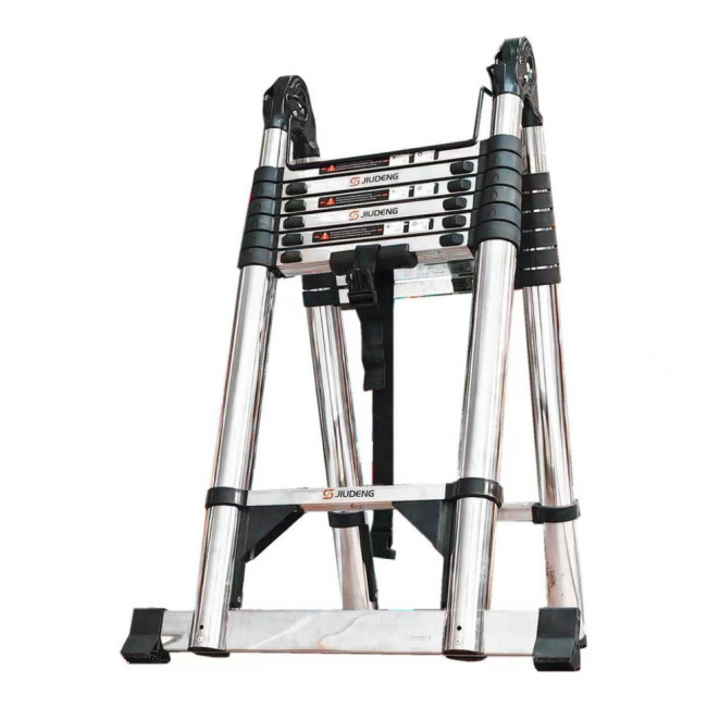 Лестница телескопическая трансформер нержавеющая сталь 2,5/5,0 м TM-5050CC в Санкт-Петербурге