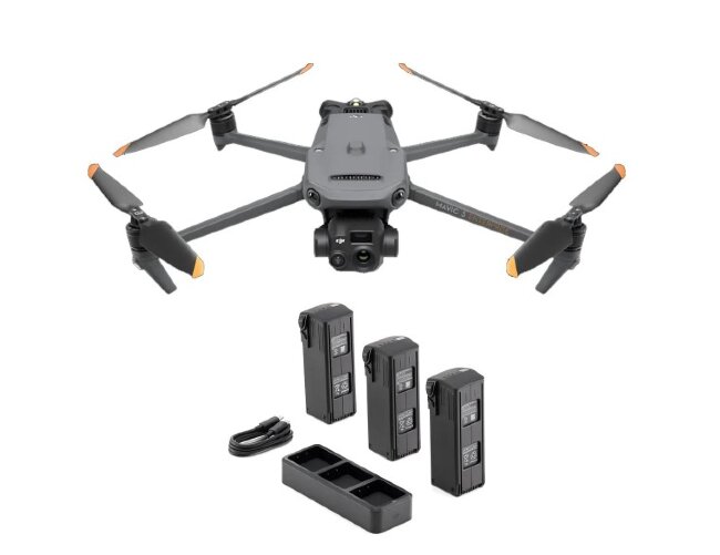 Квадрокоптер DJI Mavic 3 Thermal (Universal Edition) + Комплект аккумуляторов DJI Mavic 3 Enterprise Series Battery Kit в Санкт-Петербурге