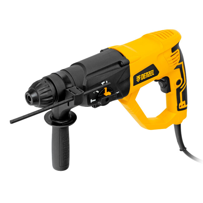 Перфоратор электрический RH-1050-26, SDS-plus, 1050 Вт, 3.2 Дж, 3 плюс 1 режим Denzel в Санкт-Петербурге