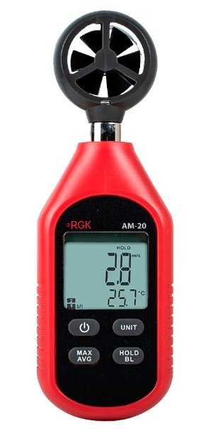 Термоанемометр RGK AM-20 с поверкой в Санкт-Петербурге