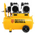 Компрессор безмасляный, малошумный DLS 2200/50, 2200 Вт, 2x1100, 50 л, 380 л/мин Denzel в Санкт-Петербурге
