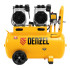 Компрессор безмасляный, малошумный DLS 2200/50, 2200 Вт, 2x1100, 50 л, 380 л/мин Denzel в Санкт-Петербурге