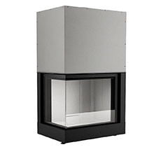 MCZ Forma 75 DX угловая, цельное стекло в Санкт-Петербурге