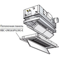 Toshiba Потолочная панель (RBC-UW283PG(W)-E) в Санкт-Петербурге