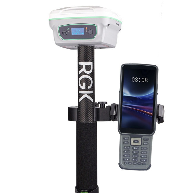Комплект GNSS-приёмник RGK SR1 с контроллером RGK SC100 и вехой RGK GLS 18 в Санкт-Петербурге
