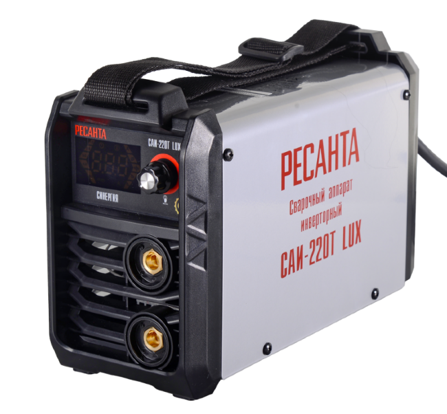 Сварочный аппарат инверторный РЕСАНТА САИ-220T LUX в Санкт-Петербурге