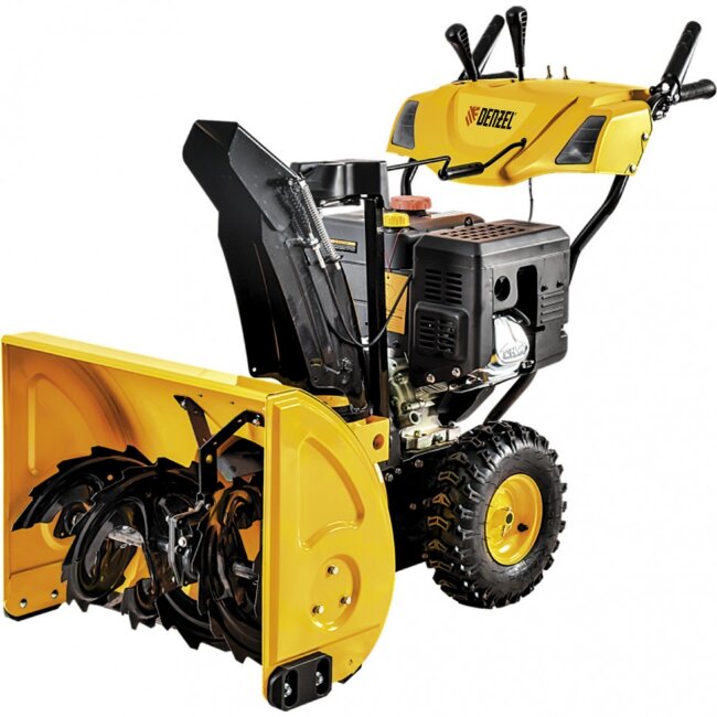 Бензиновая снегоуборочная машина SB 1100 E, 11 л.с, Loncin, с электростартером, фара, обогрев Denzel в Санкт-Петербурге