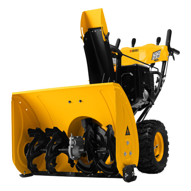 Бензиновая снегоуборочная машина SBL 711D PRO, 302cc, эл.старт, фара, обогрев, блок. дифф. Denzel в Санкт-Петербурге