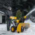 Бензиновая снегоуборочная машина SBL 711D PRO, 302cc, эл.старт, фара, обогрев, блок. дифф. Denzel в Санкт-Петербурге