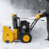 Бензиновая снегоуборочная машина SBL 711D PRO, 302cc, эл.старт, фара, обогрев, блок. дифф. Denzel в Санкт-Петербурге