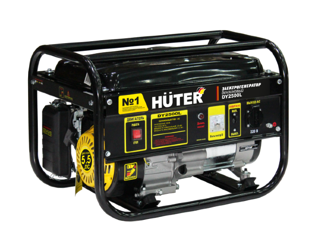 Портативный бензогенератор HUTER DY2500L в Санкт-Петербурге