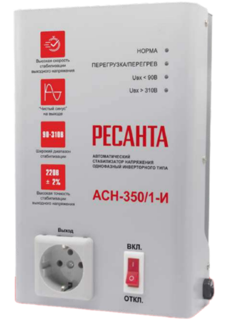 Стабилизатор АСН-350/1-И Ресанта в Санкт-Петербурге