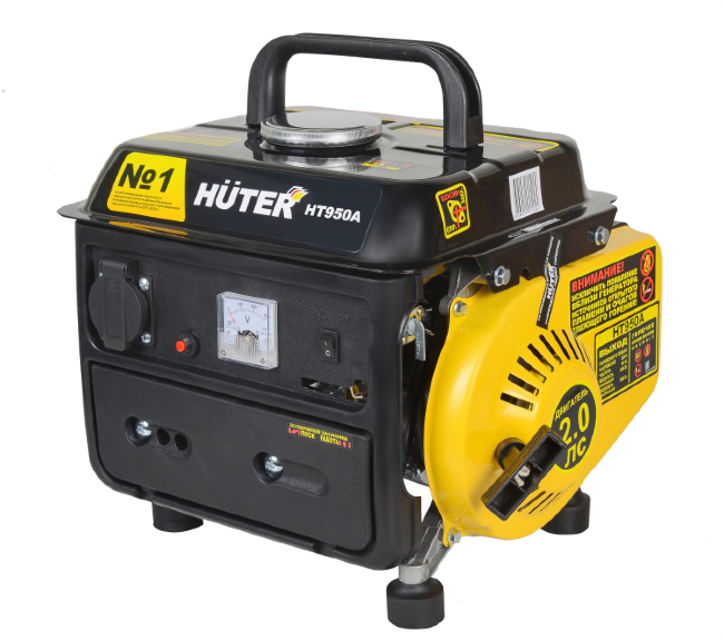 Портативный бензогенератор HUTER HT950A в Санкт-Петербурге