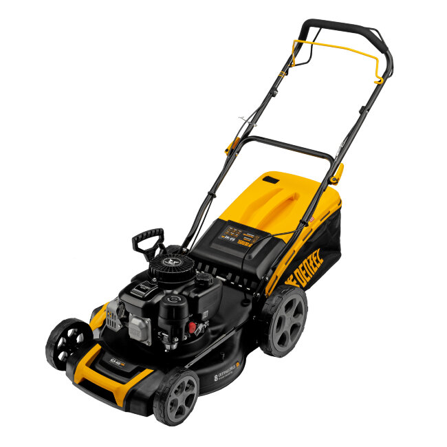 Газонокосилка бензиновая GLR-460SP-ZS, 149 см3, ширина 46 см, привод, травосборник 65 л Denzel в Санкт-Петербурге