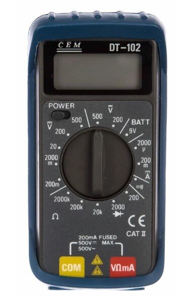 Мультиметр CEM DT-102 в Санкт-Петербурге
