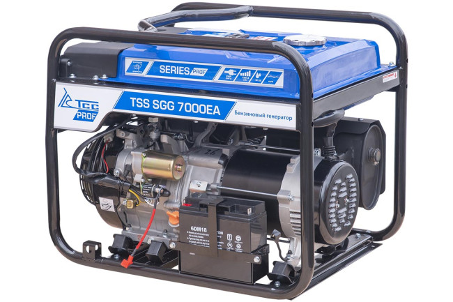 Бензогенератор 7 кВт TSS SGG 7000E3A с в кожухе МК-1.1 в Санкт-Петербурге